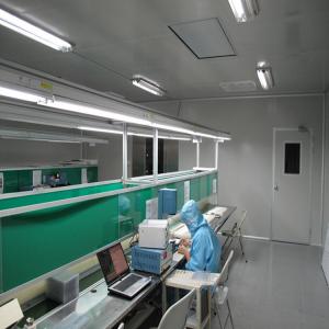 China Hardware Purification ISO 7 Hardwall Clean Room For Electronics factory