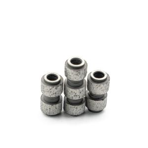 China D11.0mm Vacuum Brazed Diamond Wire Saw Beads for High Cutting Speed Stone Block Tools factory