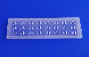 China PC Lumi / Edison Chip SMD PC Led Lens Array for Led Street Light factory