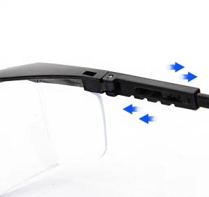 China 38g Working Driving Medical Protective Goggle Transparent Lens Oversized Sunglasses UV400 factory