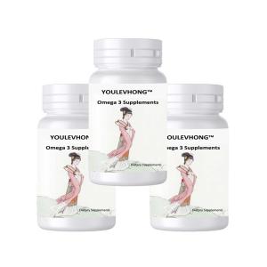 China No Fishy Aftertaste Or Burp Back Omega 3 Supplements Reduce Cholesterol YOULEVHONG Supports Heart And Brain Health Body Gluten-Free, Non-GMO factory