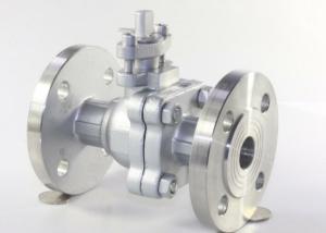 China Oil And Gas 1/2 2 PC Ss 316 Ball Valve Flange / Threaded Industrial Control Valves factory