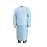 Waterproof Medical Use Clothing Disposable Isolation Gown CPE Gown with Back