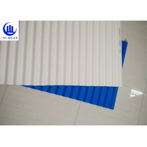 2.0mm PVC Roofing Sheet 1130mm Width Fireproof Waterproof