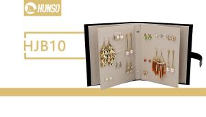 China PU StockElegant Jewelry Organizer Box Dispaly Easy Carry Book Box factory