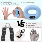 Silicone Grip Training Device Grip Strengtheners Hand Exerciser Squeezer Gripper