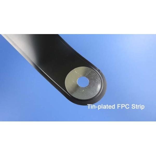 Tin-plated Flexible Printed Circuit Board FPCB With Black Coating for Prototype