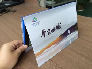 China Hardcover Video Marketing Brochure Personalized For Advertising factory