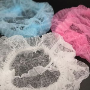Eco Friendly 21" Disposable Non Woven Bouffant Cap