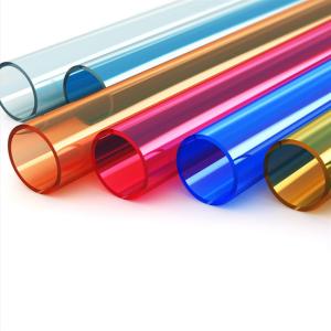 China High Mechanical Strength And Rigidity Color Acrylic Tubes Rods Plexiglass 2mm 2m factory