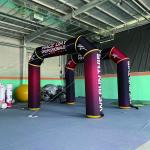 customize logo hot selling factory wholesale start line finish line inflatable