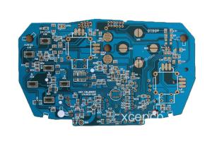 China Multilayer FR4 PCB Electronics Boards Blue Solder Mask 2OZ Copper Weight factory