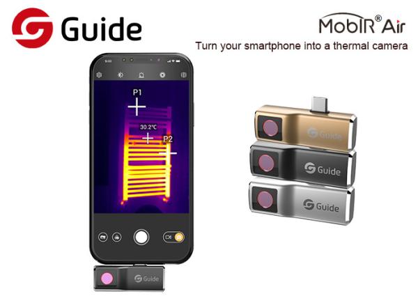 Safe Thermographic Imaging Camera , Compact Thermal Imager For Android Phone USB
