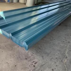 China Galvan Corrugated Steel Roof Sheet 500mm Hot Dip Color Coated factory