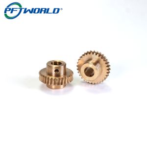 Custom Machined Brass Turned Nut and Bolt Assemblies