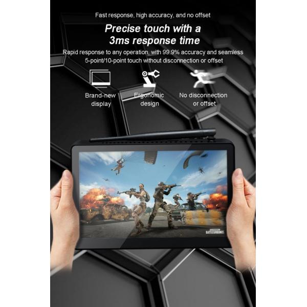 Embedded Outdoor Waterproof 1000 Nits 13.3 Inch Full HD IPS Capacitive Rear-mount touch display industrial control panel