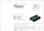 High Performance Rubber Track Chassis Dp-Bgm-100 Loading Weight 200kg