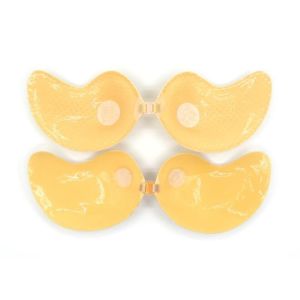 Supplier Foam Reusable Self Adhesive Strapless thick push up mango shape bra