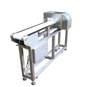 China Small Tunnel Conveyor Belt Industrial Metal Detectors Sliver Color factory