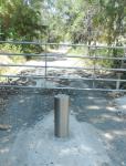 6±1mm Thickness Manually Retractable Bollard High Weather Resistance Long
