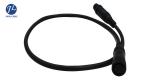 M12 Extension Cable With 5 Pin Metal Screw Locked Connector For CCTV Camera