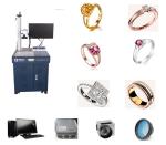 High Precision 30W Fiber Laser Marking Machine For Stainless Steel Knife