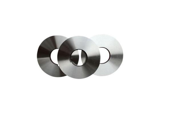Long Shearing Life Rotary Shear Blades For Slitter Steels / Metals / Aluminum