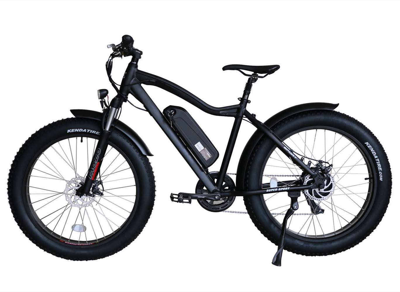 48V 500W 750W Electric Fat Tire Bike 26x4 Fat Enduro Electric Bicycle With LCD Display