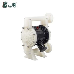 China 25mm PVDF Air Operated Diaphragm Pump 150 Lpm 40 GPM DN25 Fluid Port factory