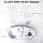 Detachable Automatic Pet Water Food Bowl Set Stainless Steel