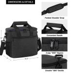 24 Can Insulated Cooler Tote Bag For Outdoor Picnic