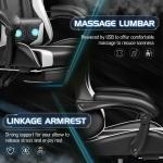 Video Racing Gaming Chair with Swivel Seat and Ergonomic Design Item Weight 41.9