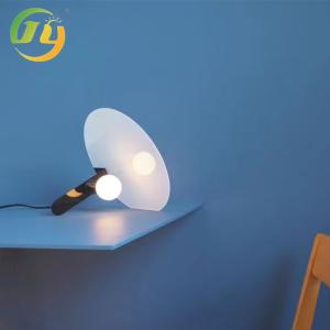 China Creative Post-modern Middle Size Designer Style Light Black And White Model Room Hall Bedroom Bedside Lamp factory