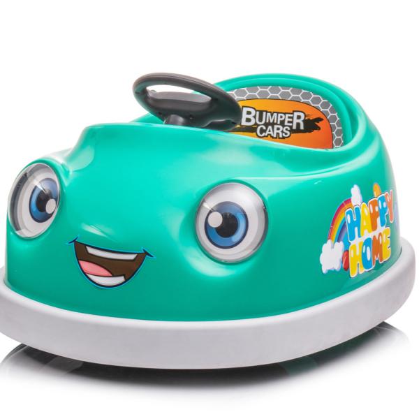 Kids' Ride On Electric Bumper Cars with Music LED Lights and Carton Size 78.5*60