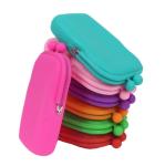 Multi-Usage Ladies Girls Silicone Jelly Pouch For Card /Coin/ Eye Glass / Makeup