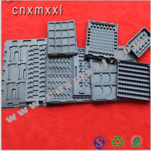 Antistatic Black ESD Tray For Electronic Components PCB