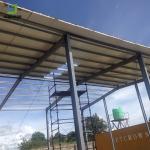 Industrial Prefab Warehouse Portal Frame Light Structural Steel Workshop