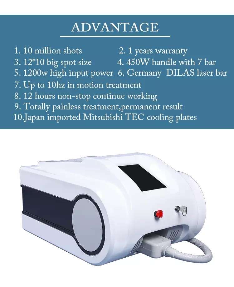 Best-selling 755nm 808nm 1064nm diode laser hair removal Laser machine for sale LF-646