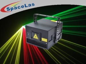 China Professional Laser Light Show Projector , 3 Watt RGB ILDA Laser Projector factory