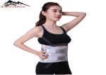 Lumbar Medical Back Brace Support / Grey Orthopedic Belt For Back Pain