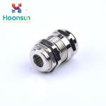 M18 EMC Type Metal Brass Electrical Cable Gland With Shielding Spring