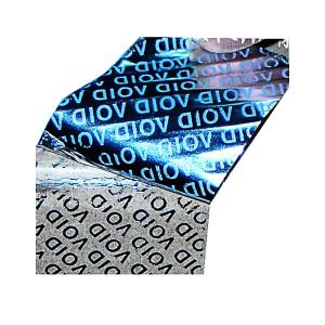 China Customize Logo Die Cut Tamper Evident Security Labels factory