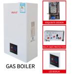 LED Wall Mounted Condensing Boiler 40kw 20kw White Shell Lpg Condensing Boiler