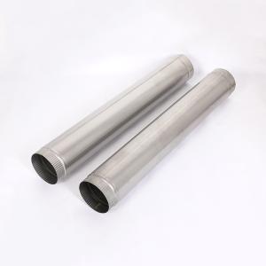 China Construction Single Wall Chimney Seamless Welded Steel Band Connection factory