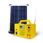30W Solar Lighting Kit Phone Power Charging FM Radio MP3 Player Portable Solar