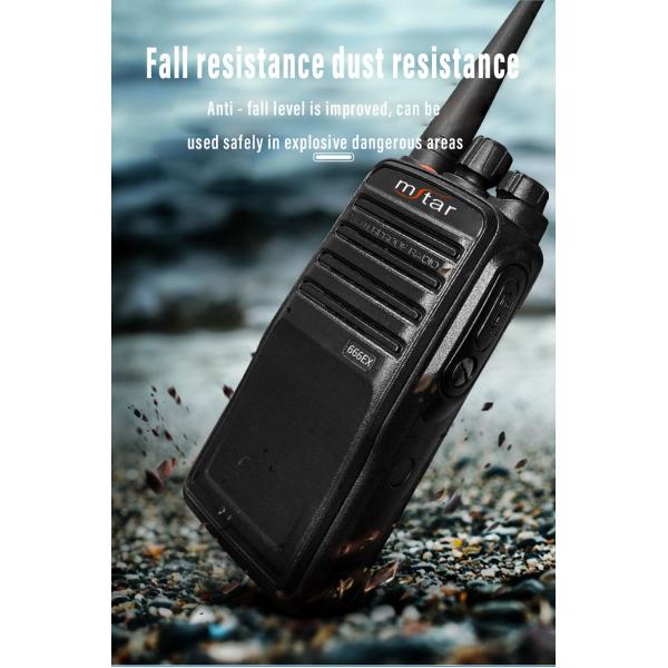 MSTAR DP666EX Waterproof Explosion Proof Walkie Talkie 5W UHF VHF