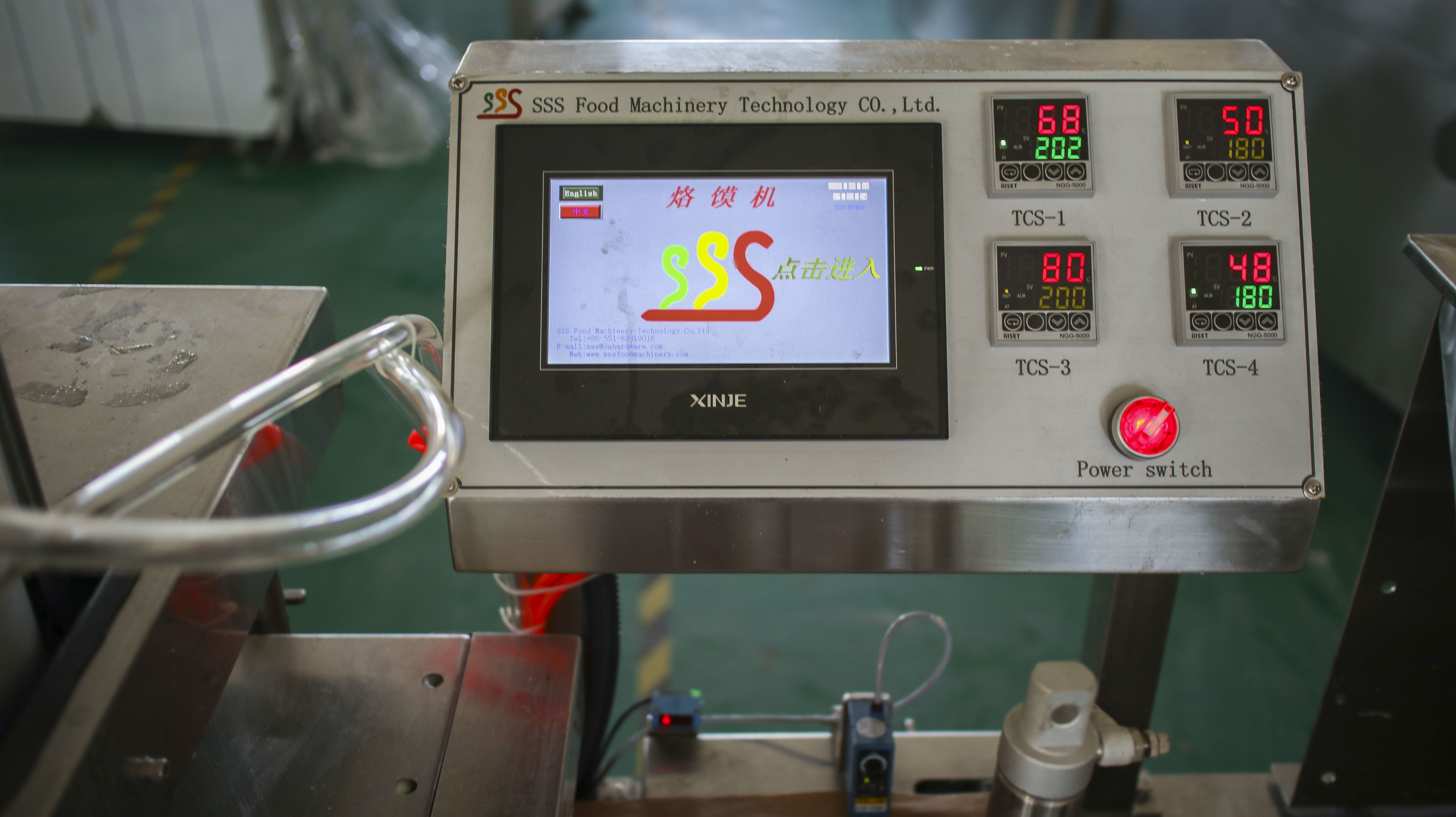 1200pcs/h Industrial Chapati Making Machine , 150mm Chapati Making Equipment