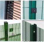 Square Welded 358 Security Fence Prison Mesh Anti Cutting