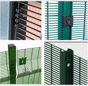 China Heavy Gauge 358 Mesh Fencing Small Hole Anti Climb Security Fence factory