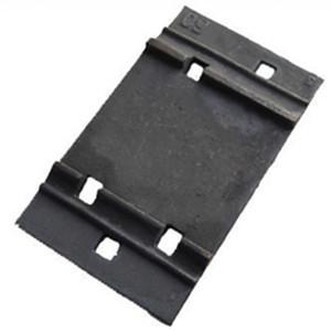 China OEM China Casting Iron Railroad Rail Tie Plates for Rail Construction Project factory